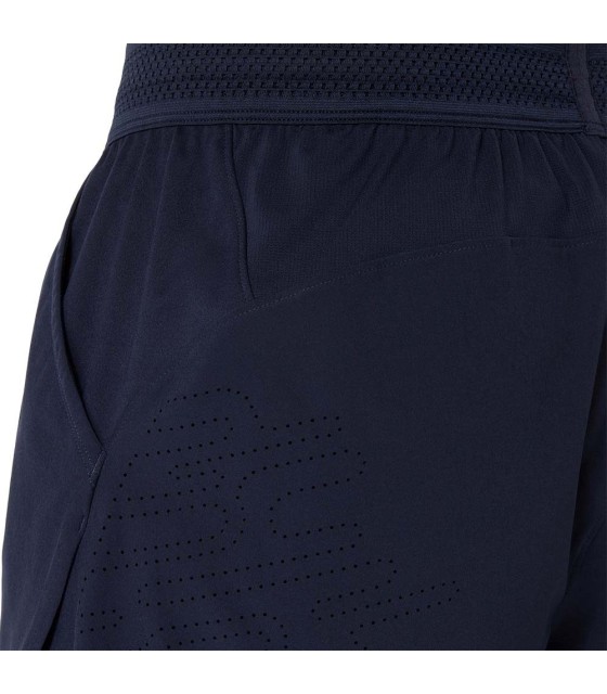 Kurze Asics Match Laser Cut Navy Blue 4