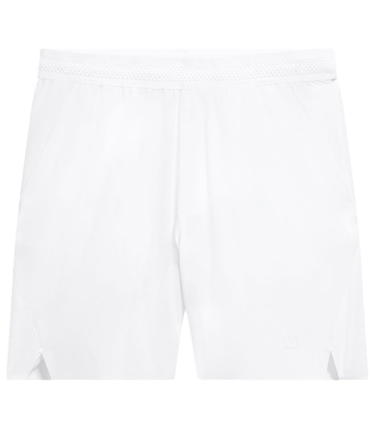 Short Wilson Tournament 18cm Hombre Blanco 1