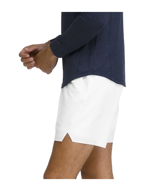 Short Wilson Tournament 18cm Hombre Blanco 5