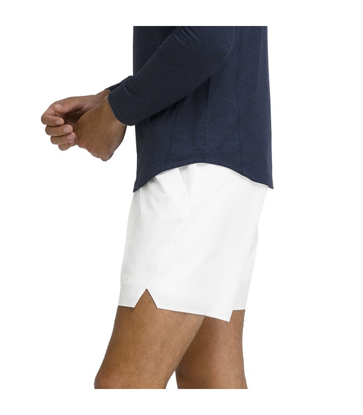 Short Wilson Tournament 18cm Hombre Blanco 5