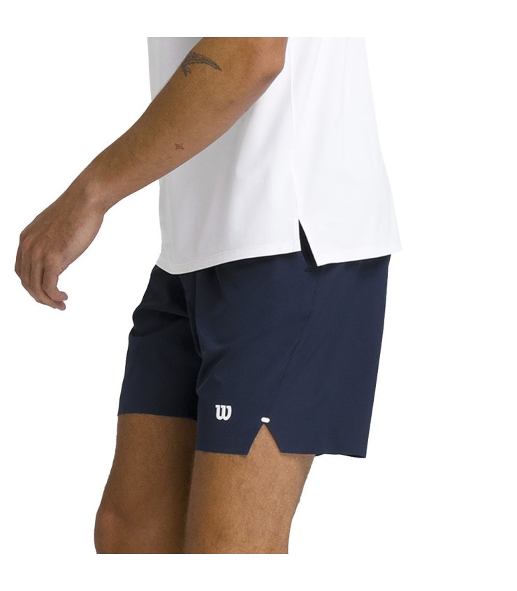 Short Wilson Tournament 18cm Hombre Azul Marino 5