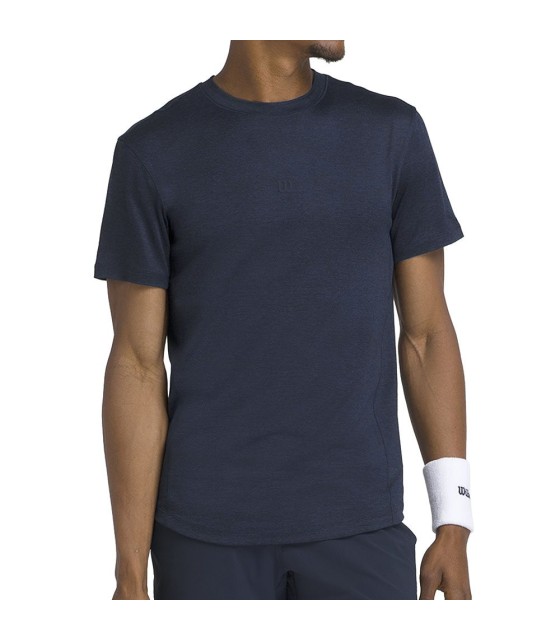 T-shirt Wilson Everyday Performance Navy Blue Man 2