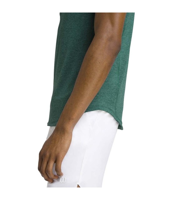 T-shirt Wilson Performance de tous les jours Green Man 4