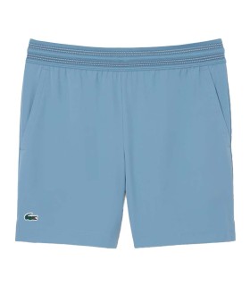 Corto Lacoste Tennis Ultra Dry Blue Grey 1