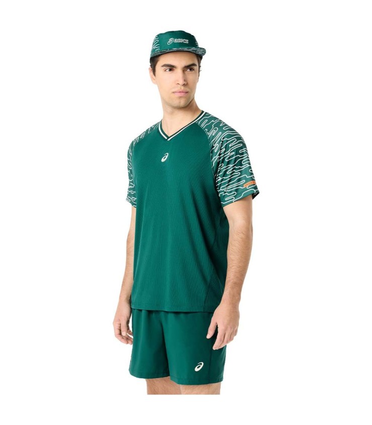 T-Shirt ASICS PADEL COURT SS GREEN 3