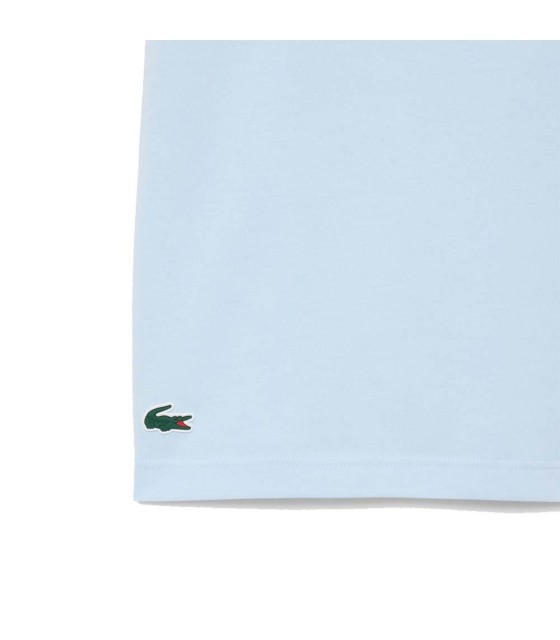Camiseta Lacoste Esporte ultra seco impresso luz azul / azul 5