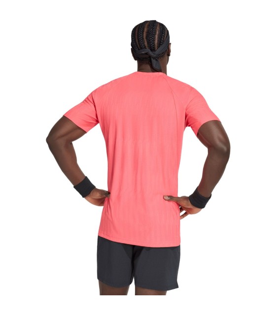 Adidas T-Shirt Climacool + Airchill Freelift Rosa 5