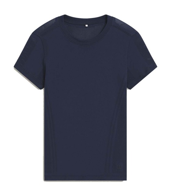 Wilson Pro Seamless t-shirt azul marinho 1