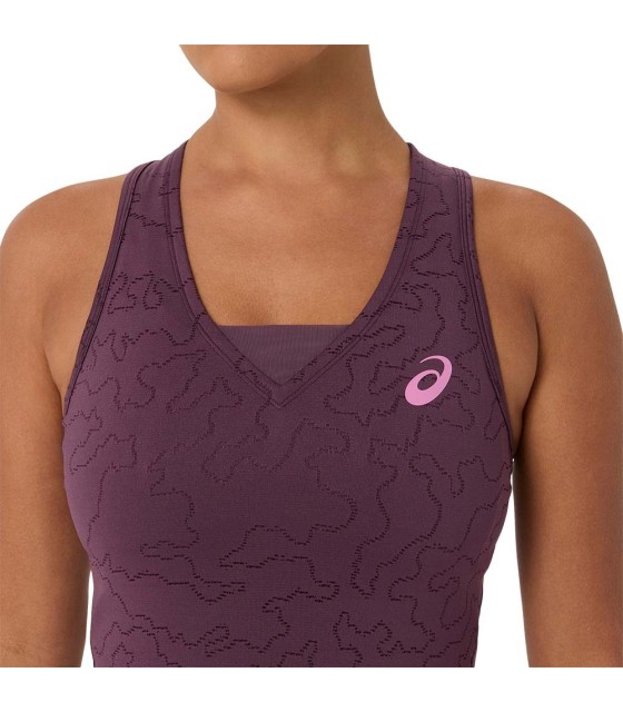 Robe Asics combinam mulher violeta 4