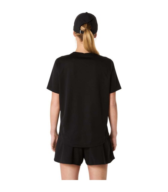 T-shirt ASICS Core SS Black Woman 2