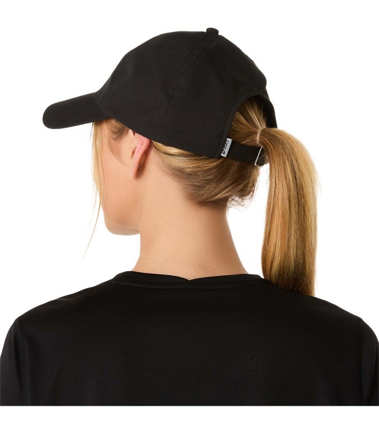 T-shirt núcleo de asics ss mulher negra 5