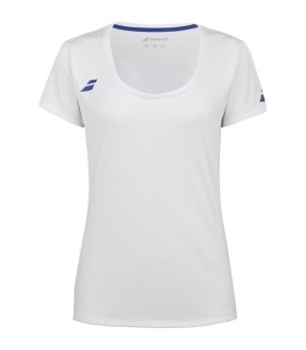 T-shirt Babolat Play Cap White Girl 1