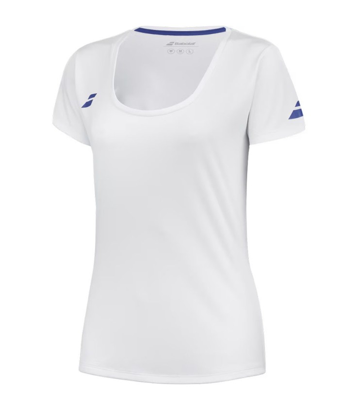 Babolat Play Tampão T-shirt Branco 2