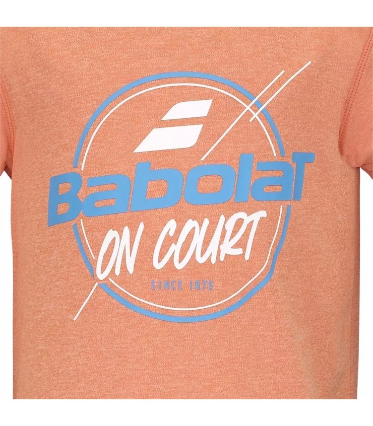 Babolat Graphic Junior Orange T-Shirt | Ipontennis