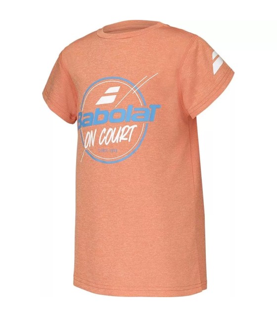 Babolat Graphic Junior Orange T-Shirt | Ipontennis