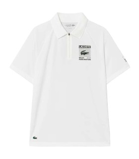 Polo Lacoste Tennis Rolex Masters White 1