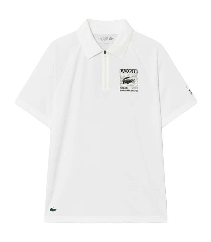 Polo Lacoste Tênis Rolex Masters Branco 1