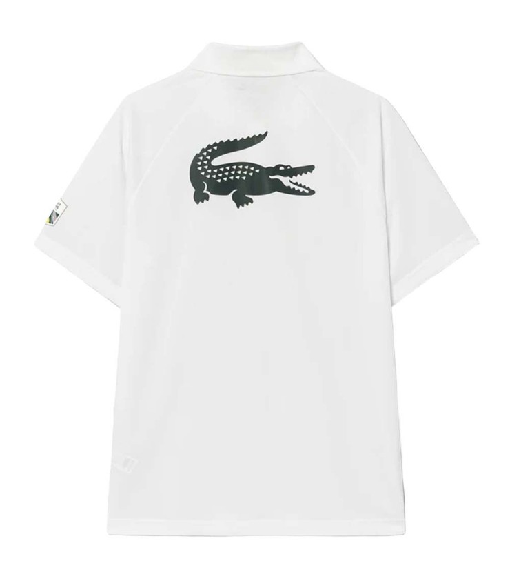 Polo Lacoste Tennis Rolex Masters White 2