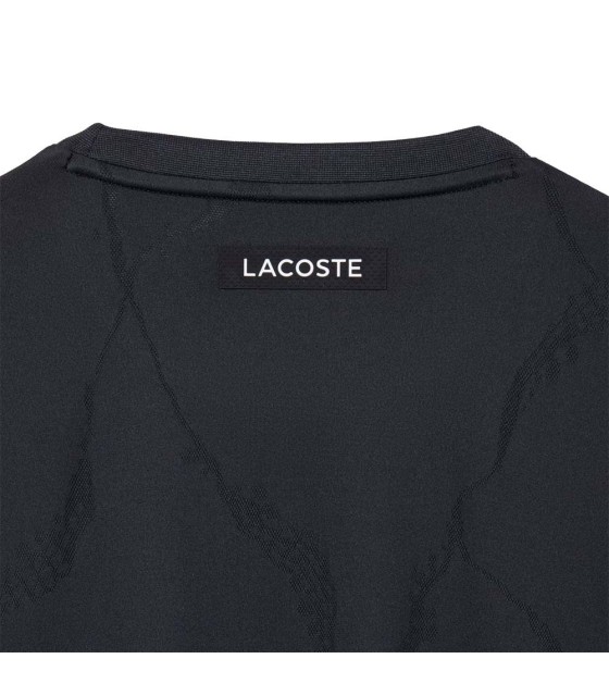 T-shirt Lacoste Tennis Ultra Dry Black 3