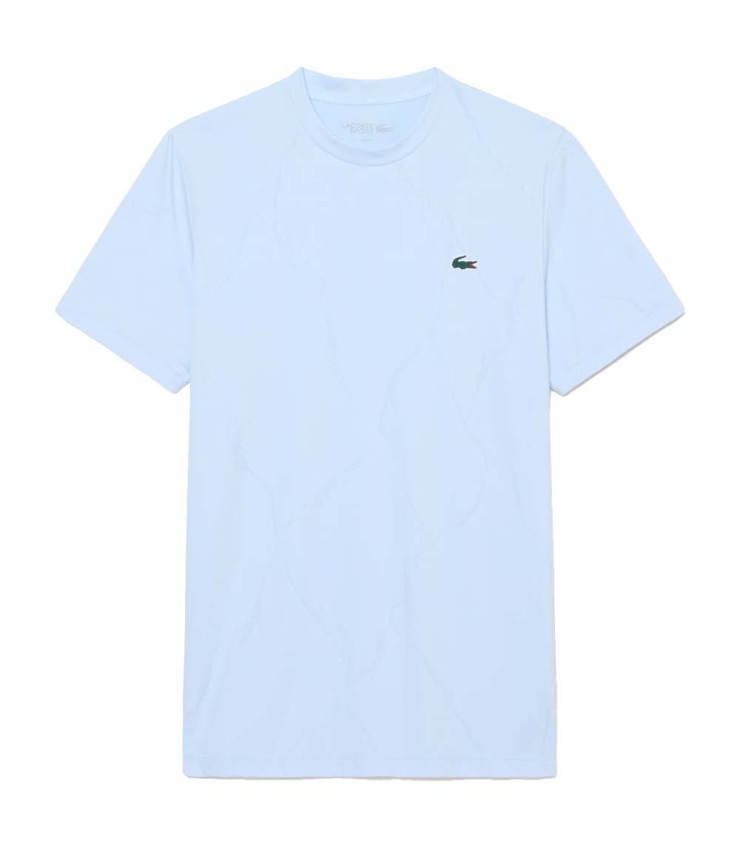 Tee-shirt Lacoste Tennis ultra sec clair bleu 1