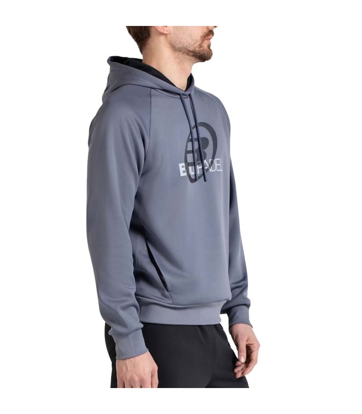 Bullpadel Moletom cinza 3