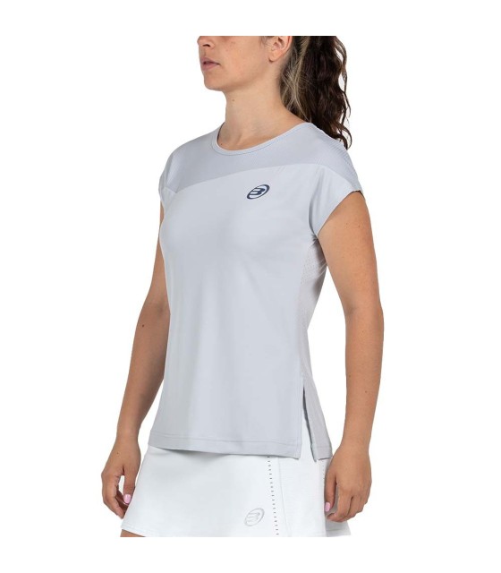 T-shirt Bullpadel PAILE GRAY WOMAN 3