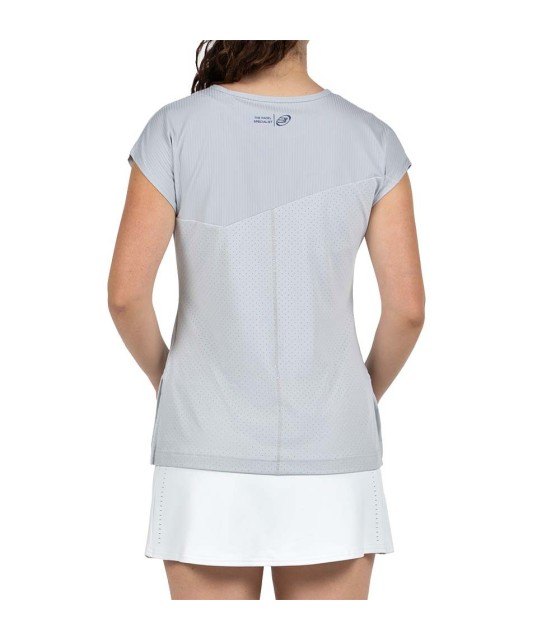 T-shirt Bullpadel Painda donna grigia 5