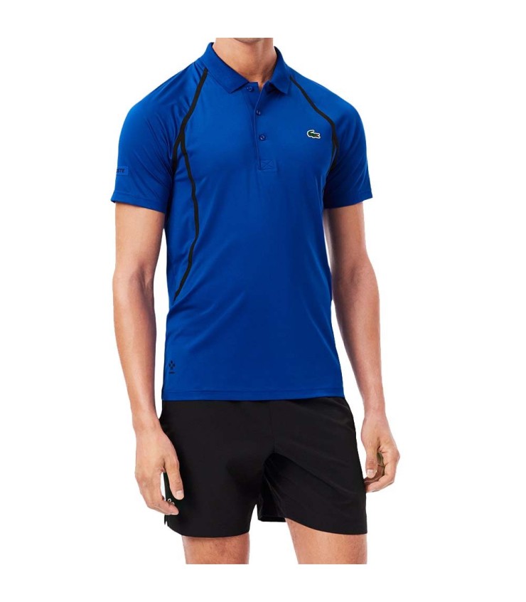 Polo Lacoste Tennis Daniil Medvedev Blue 3