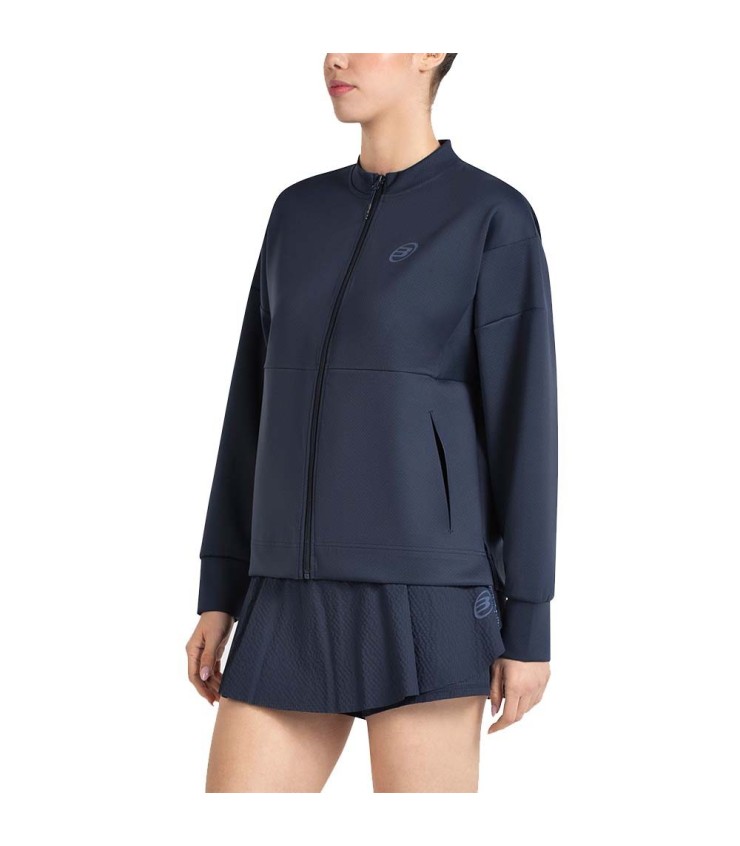 Sweat-shirt Bullpadel Pédina Femme Navy Bleu 1
