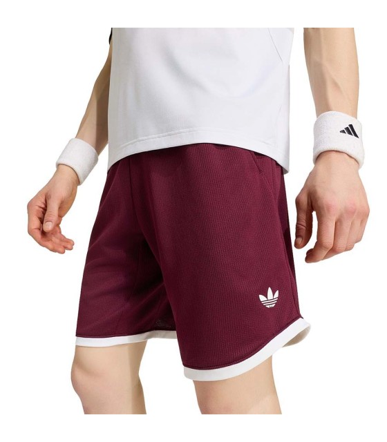 Pantalón corto Adidas Classics Burdeos 4