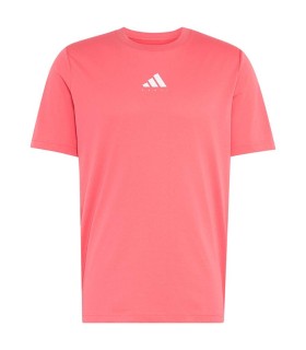 ADIDAS Paddle T-Shirt Red Graphique 1