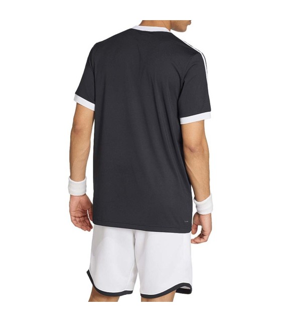 T-Shirt Adidas Tennis Classics Nero 3
