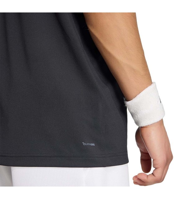 T-shirt Adidas Tennis Classics Nero 4
