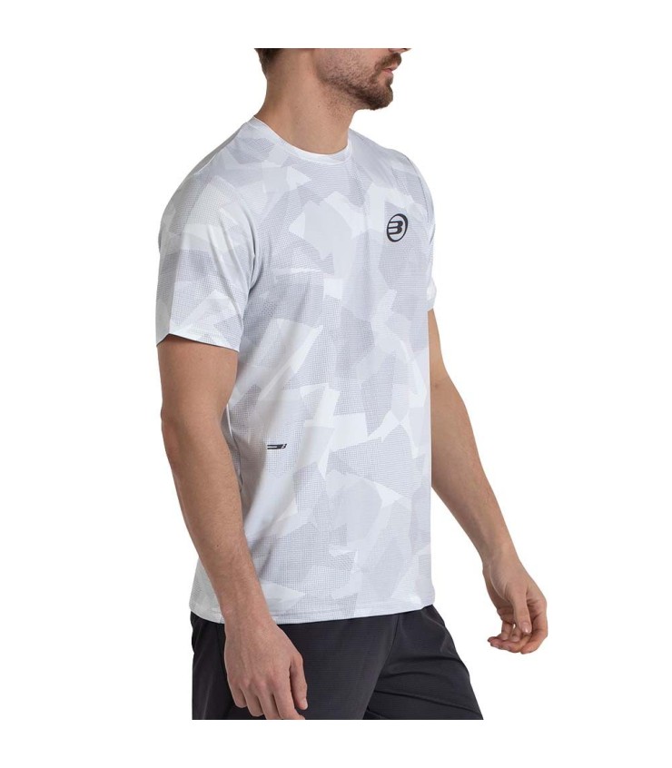 Camiseta Bullpadel Marel Blanco / Gris 4