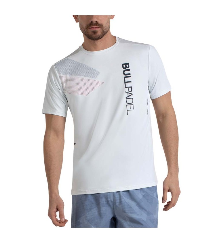T-shirt BullPadel Misel Blanca 1