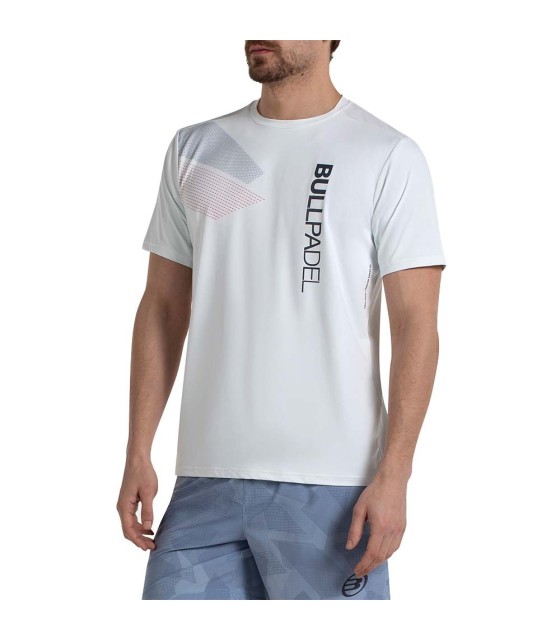 T-shirt Bullpadel Mistel Blanca 3
