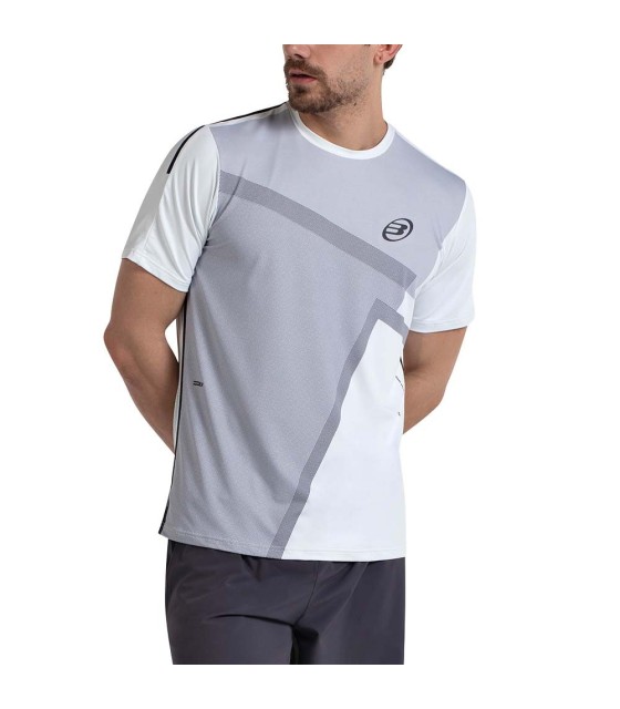 T-shirt de Bullpadel blanc / gris 1