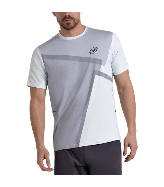 T-Shirt Bullpadel Mosal Bianco / Grigio 2
