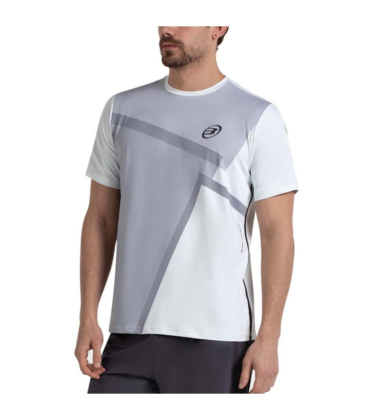 T-shirt BullPadel Bianco / Grigio Mosal 3