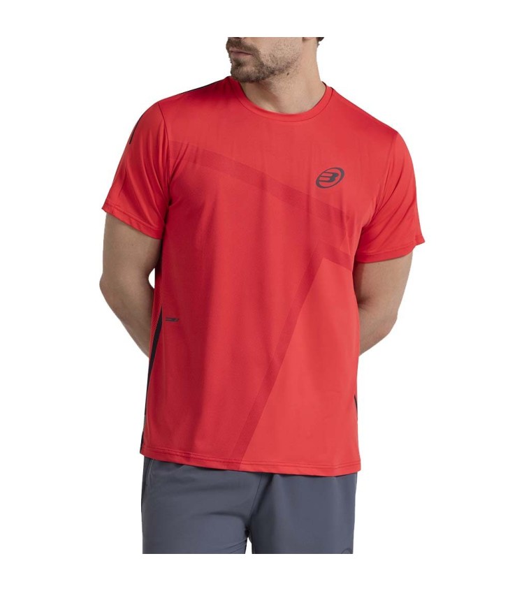 T-shirt Bullpadel Mosal Rouge 2