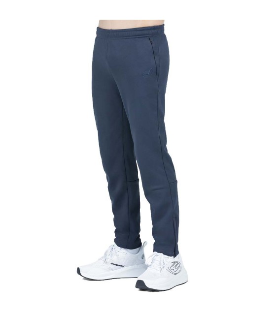 Pantaloni blu BullPadel Elesu Blu Navy 1