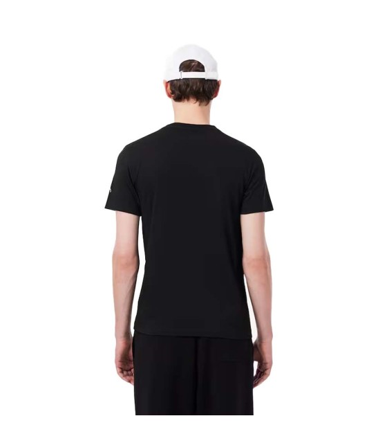 Pack T-shirt + Cap Lacoste Tennis x Novak Djokovic Black 4
