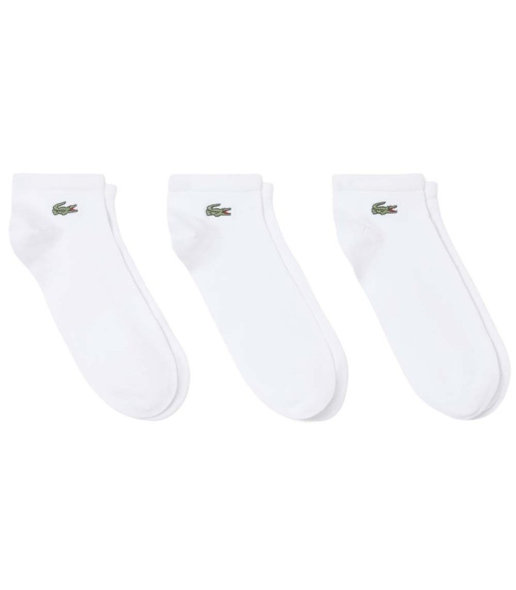 Socks Lacoste SPORT WHITE CUTS (3 pairs) 1