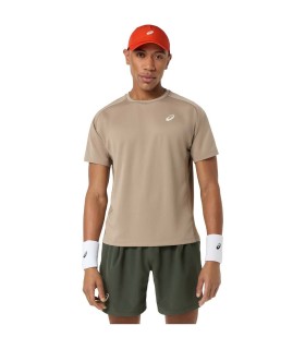 Camiseta Asics Game SS Gris Beige 1