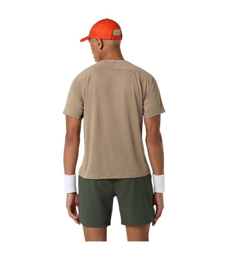 T-SHIRT ASICS GIOCO SS GRIGIO BEIGE 2