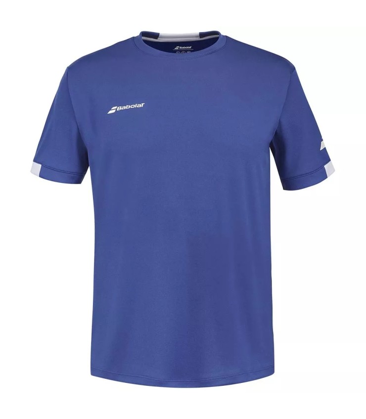 Camiseta Azul Marino de Cuello Redondo para Niño Babolat Play 1