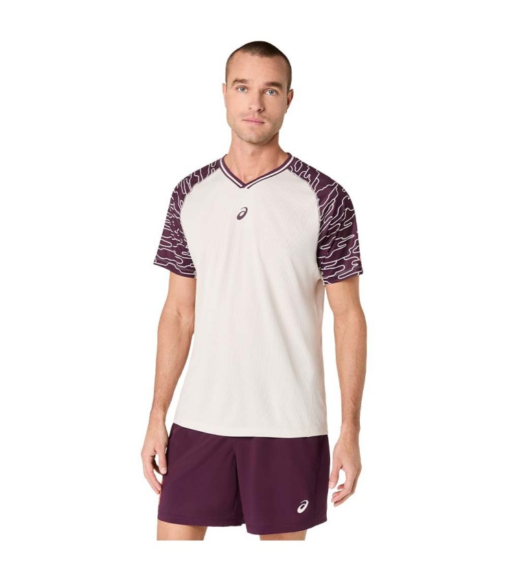 T-shirt Asics Padel Court SS Bege 1