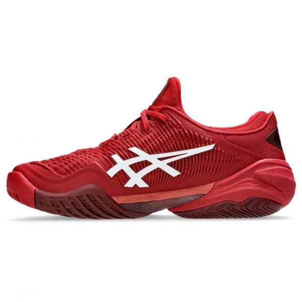 ASICS GEL COURT FF 3 NOVAK RED TENNIS SHOES