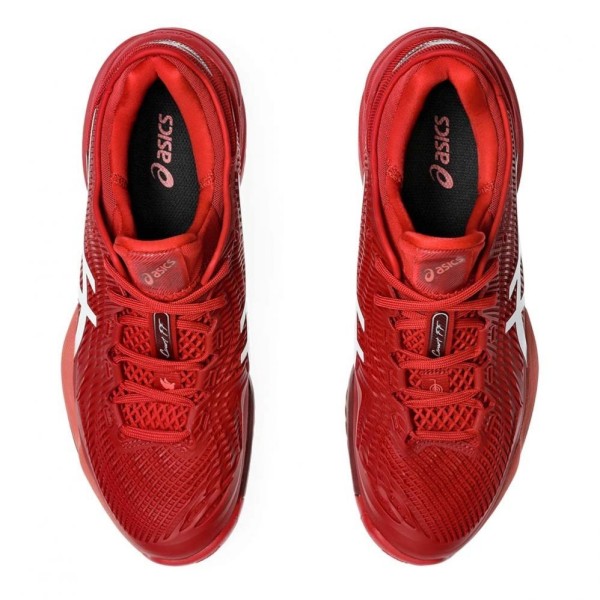 SCARPE DA TENNIS ASICS GEL COURT FF 3 NOVAK ROSSO