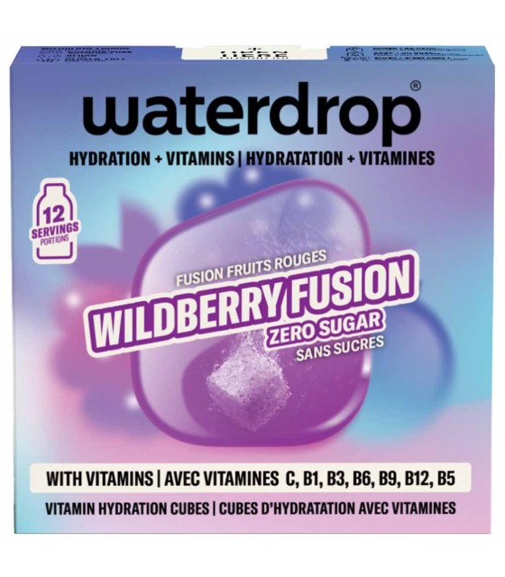 Microdrink Waterdrop Fusion Red Fruits X12 1